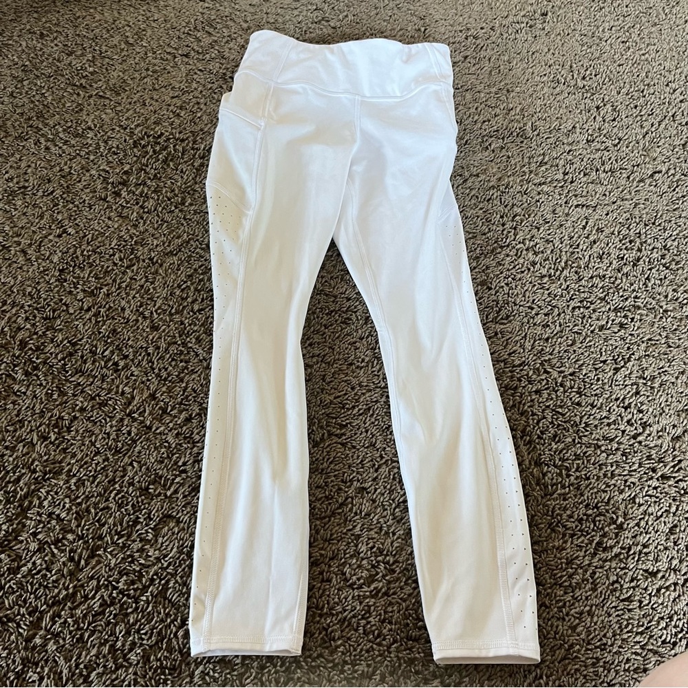 Athleta lightning laser cut tight